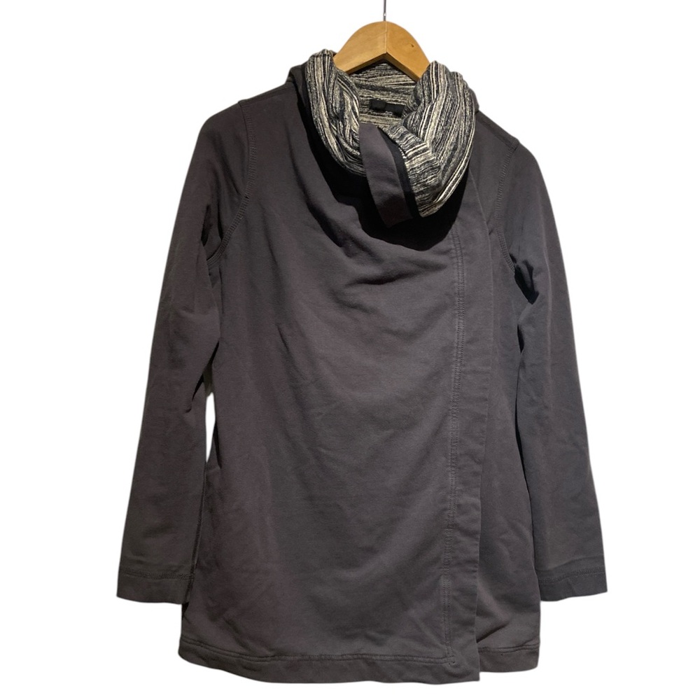 Lululemon Snap Savasana Wrap Asana Cowl Neck Size 8